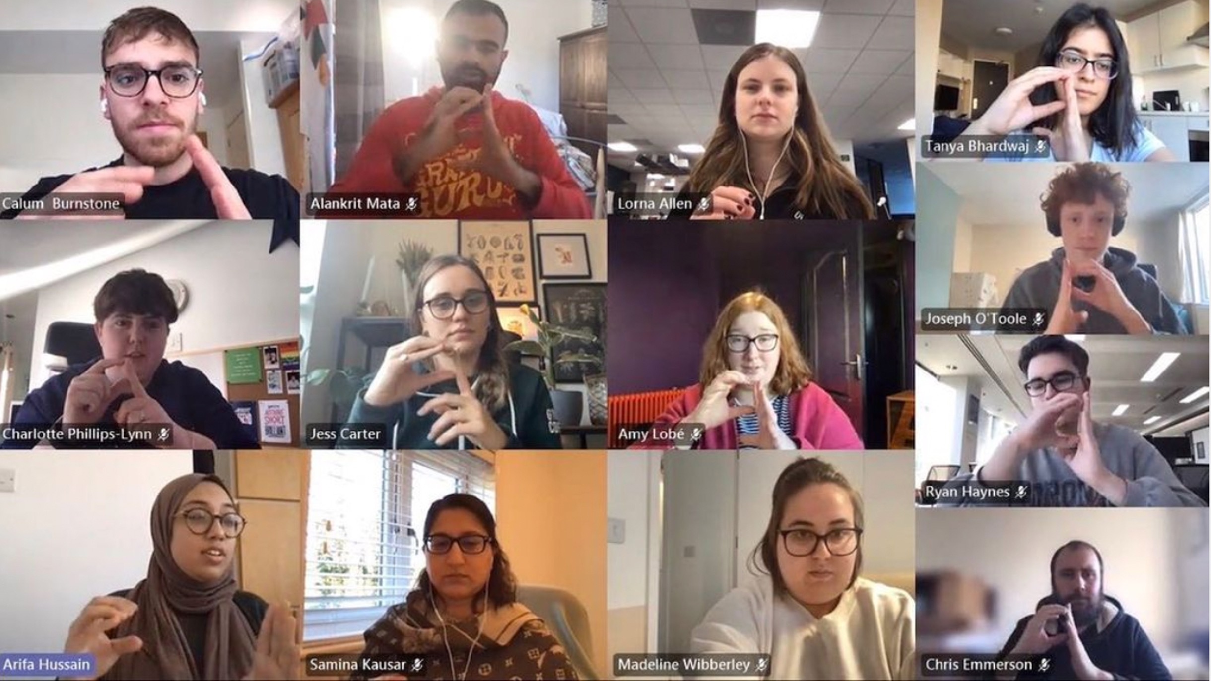 A sign of change... learning BSL at Seccl